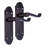 Black Nickel Door Handles – Victorian Scroll Lever Latch Handles – 1, 4 or 6 Pairs – Handle Only or with Tubular Latches
