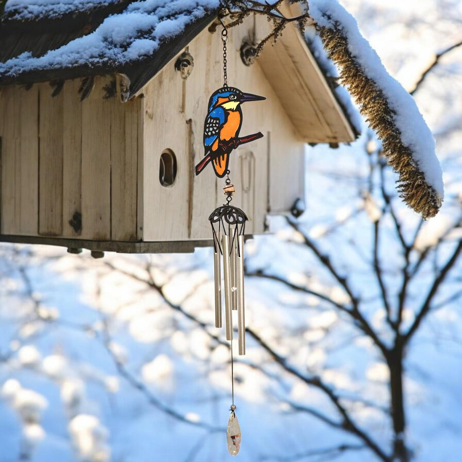 Suncatcher Kingfisher Wind Chime