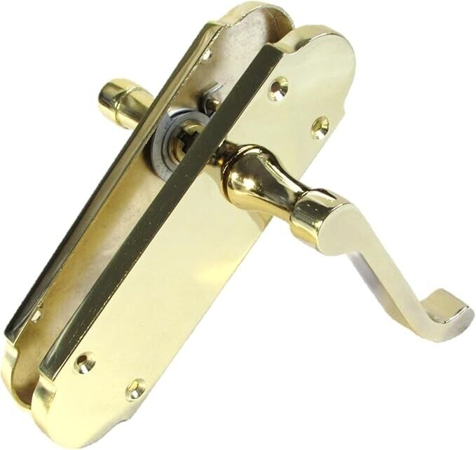 Modern Brass Internal Door Handles by Epsom – Latch Handles 6 Pairs