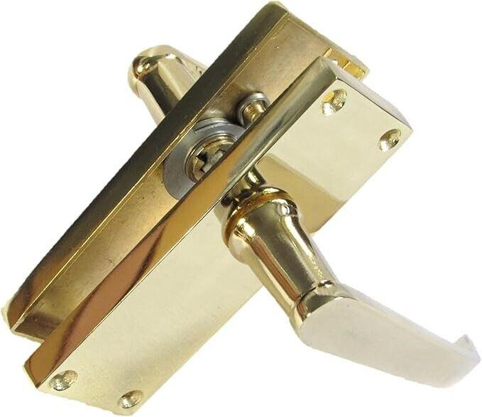 Victorian Straight Brass Interior Door Handles