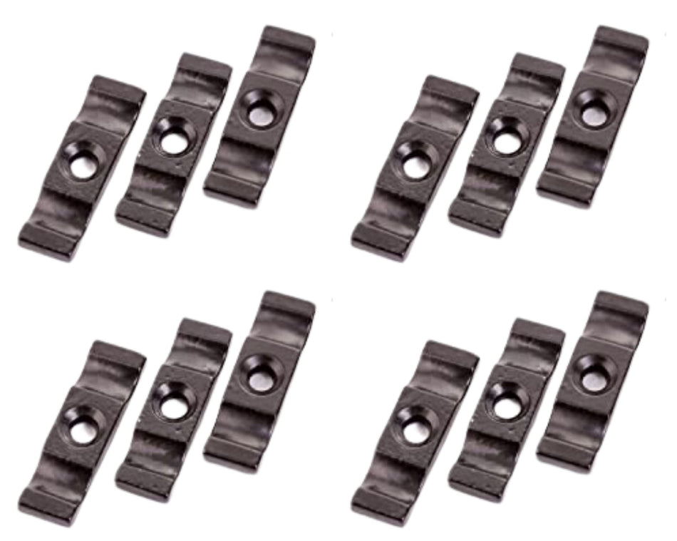 Haven Heritage 12 X Black Large 2" Turn Button Catches - Shed Door/Gate & Rabbit Hutch Latches
