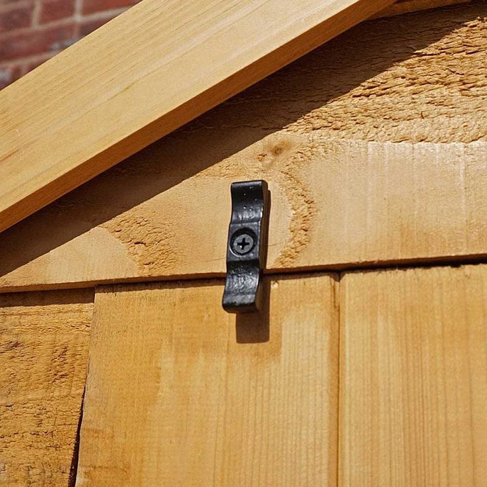 Haven Heritage 4 X Black Large 2" Turn Button Catches - Shed Door/Gate & Rabbit Hutch Latches