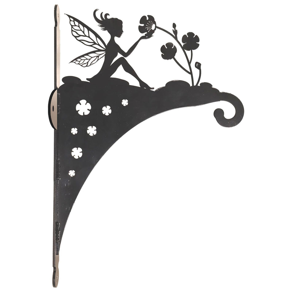 Epsom Door Handle Decorative Metal Fairy Hanging Basket Bracket – Heavy-Duty Wall Hook for Planters, Bird Feeders & Outdoor Décor