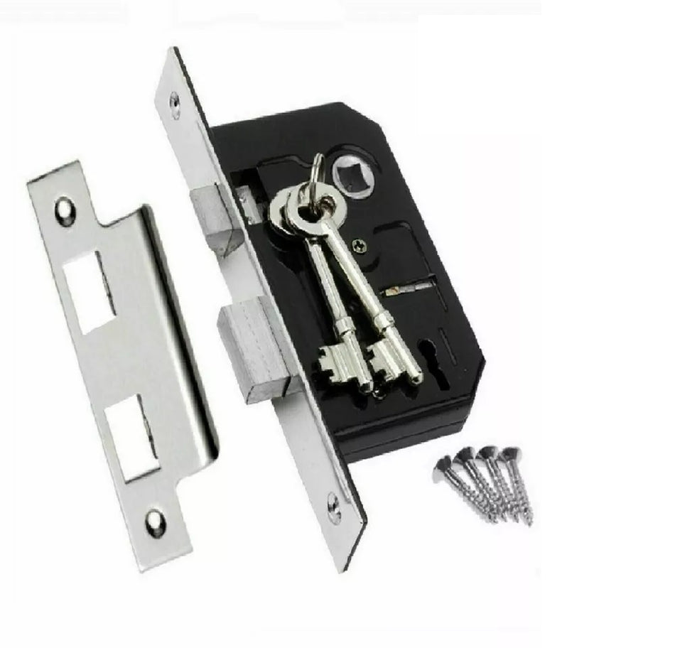 Polished Chrome Cadenza Victorian Scroll Door Handle Sets - 178mm x 38mm