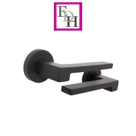 Modern Matt Black Door Handle